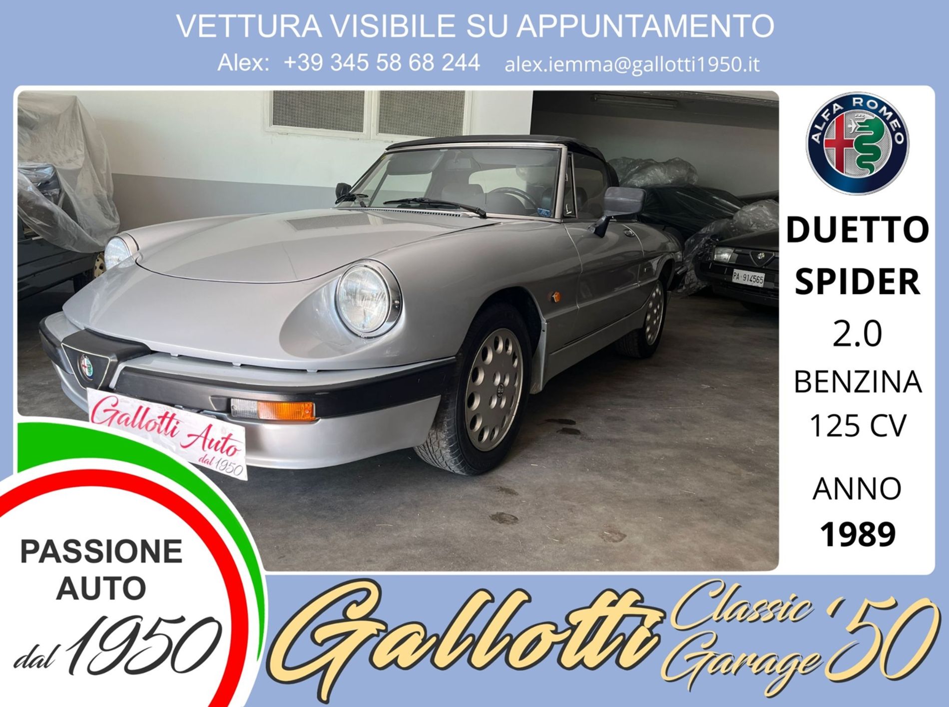 Spider quadrifoglio verde - Gallotti Auto